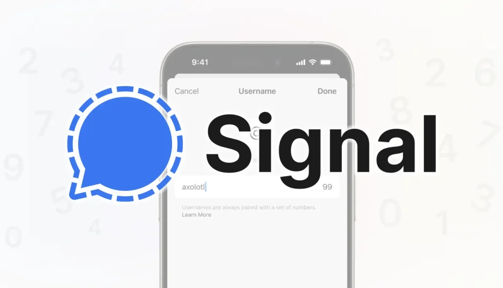 How can I chat securely with Signal?